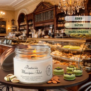 Pisztáciás Marcipán Falat - Vintage illatgyertya